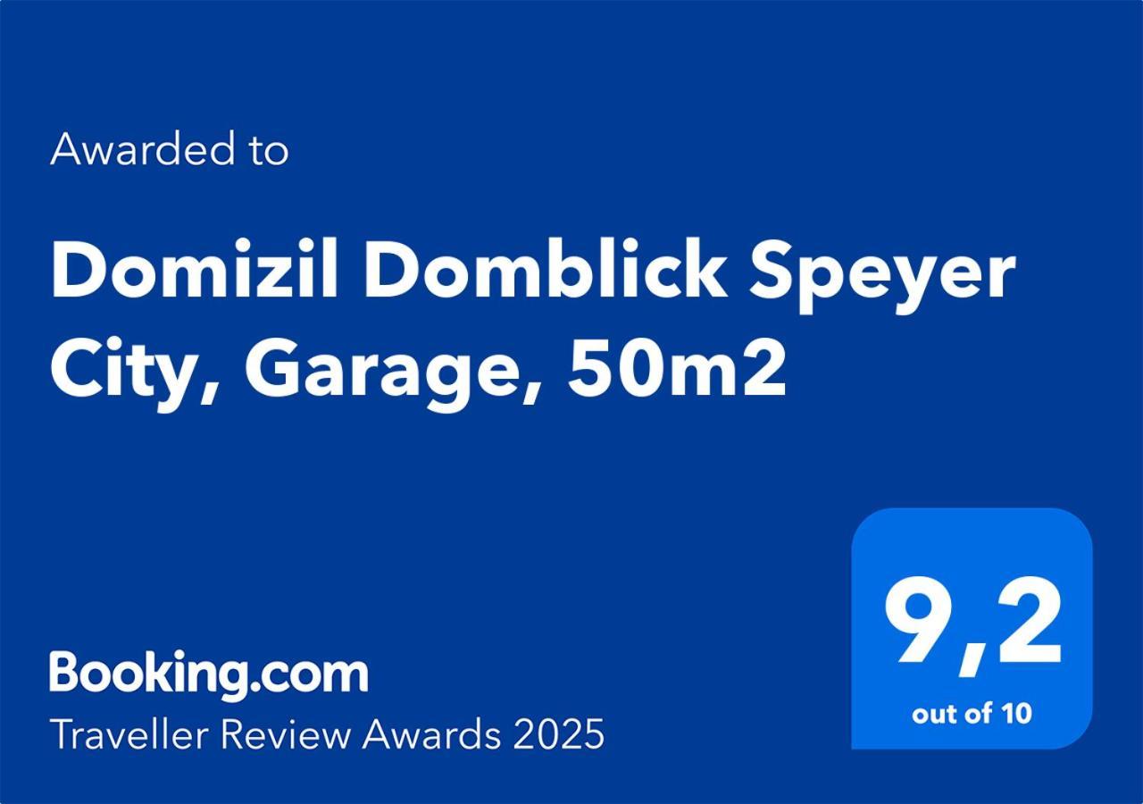 Domizil Domblick Speyer City, Garage, 50M2 Exterior foto